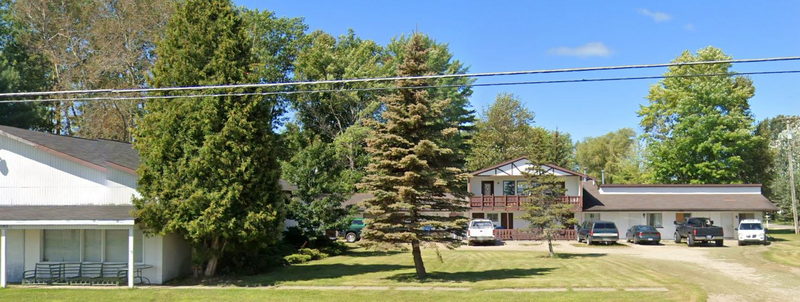 Undetermined Motel (Markey Township Hall) - Street View (newer photo)
